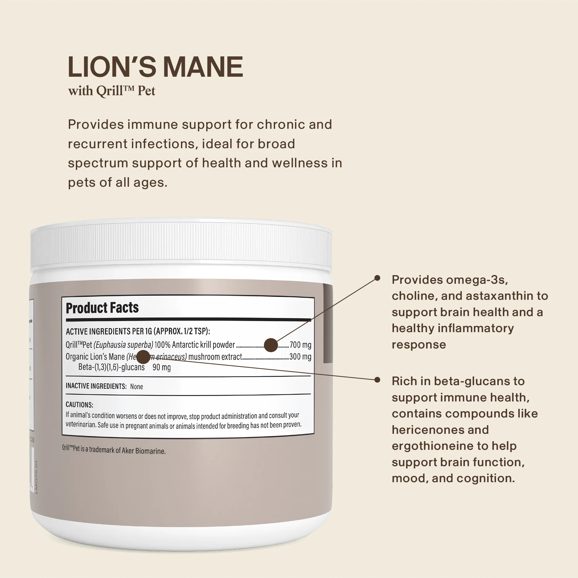 Lion's Mane with Qrill™Pet - Image 5