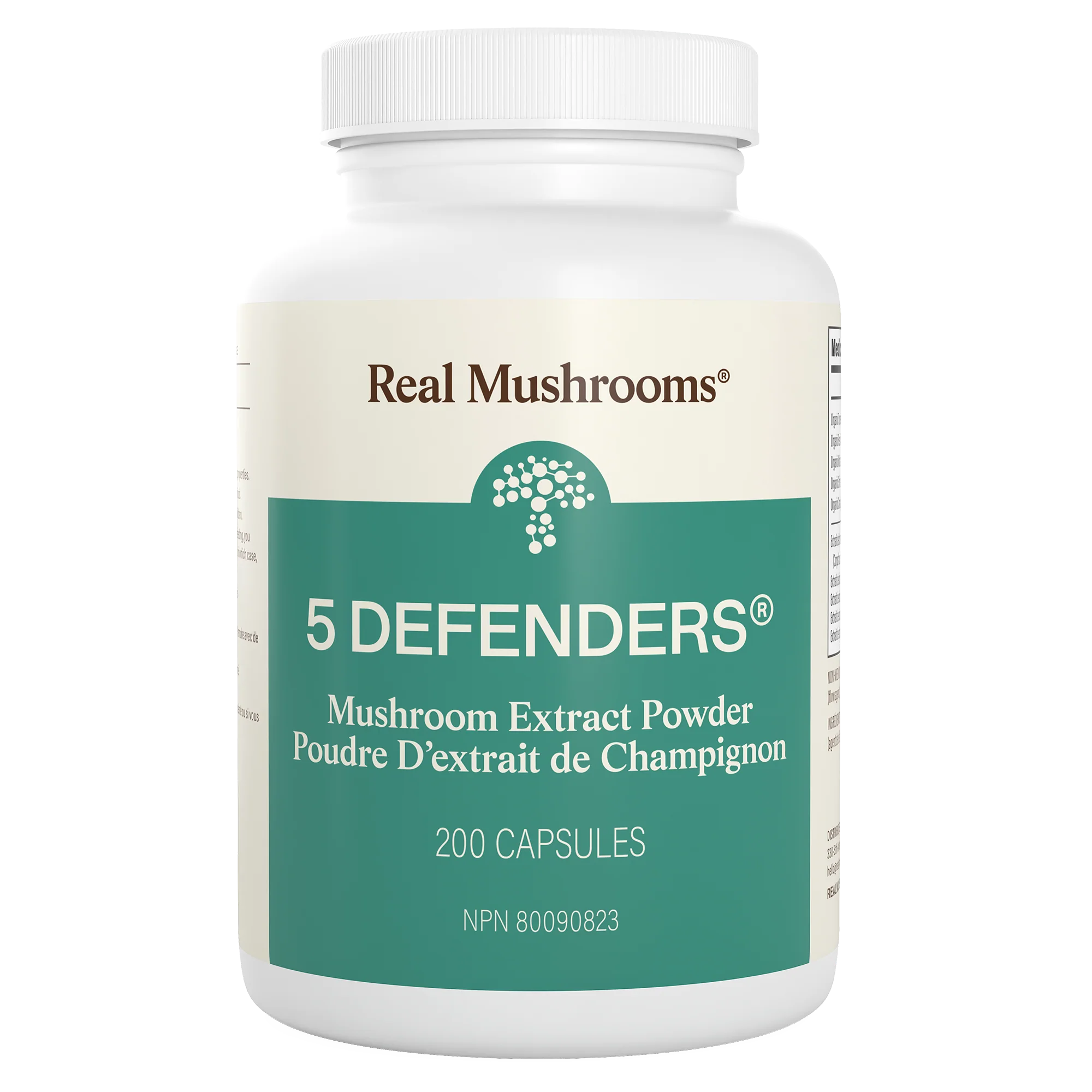5 Defenders® Organic Mushroom Blend Capsules - Image 13