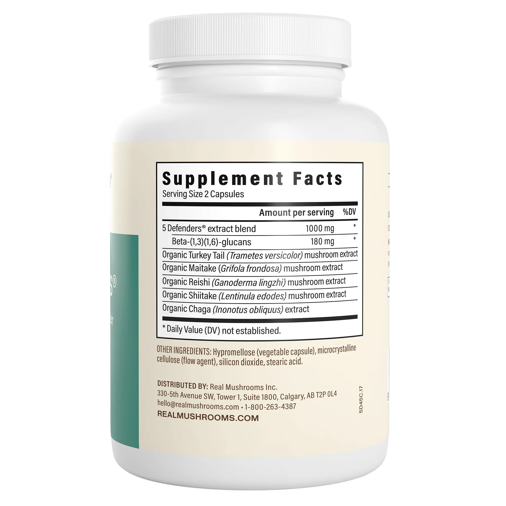 5 Defenders® Organic Mushroom Blend Capsules - Image 14