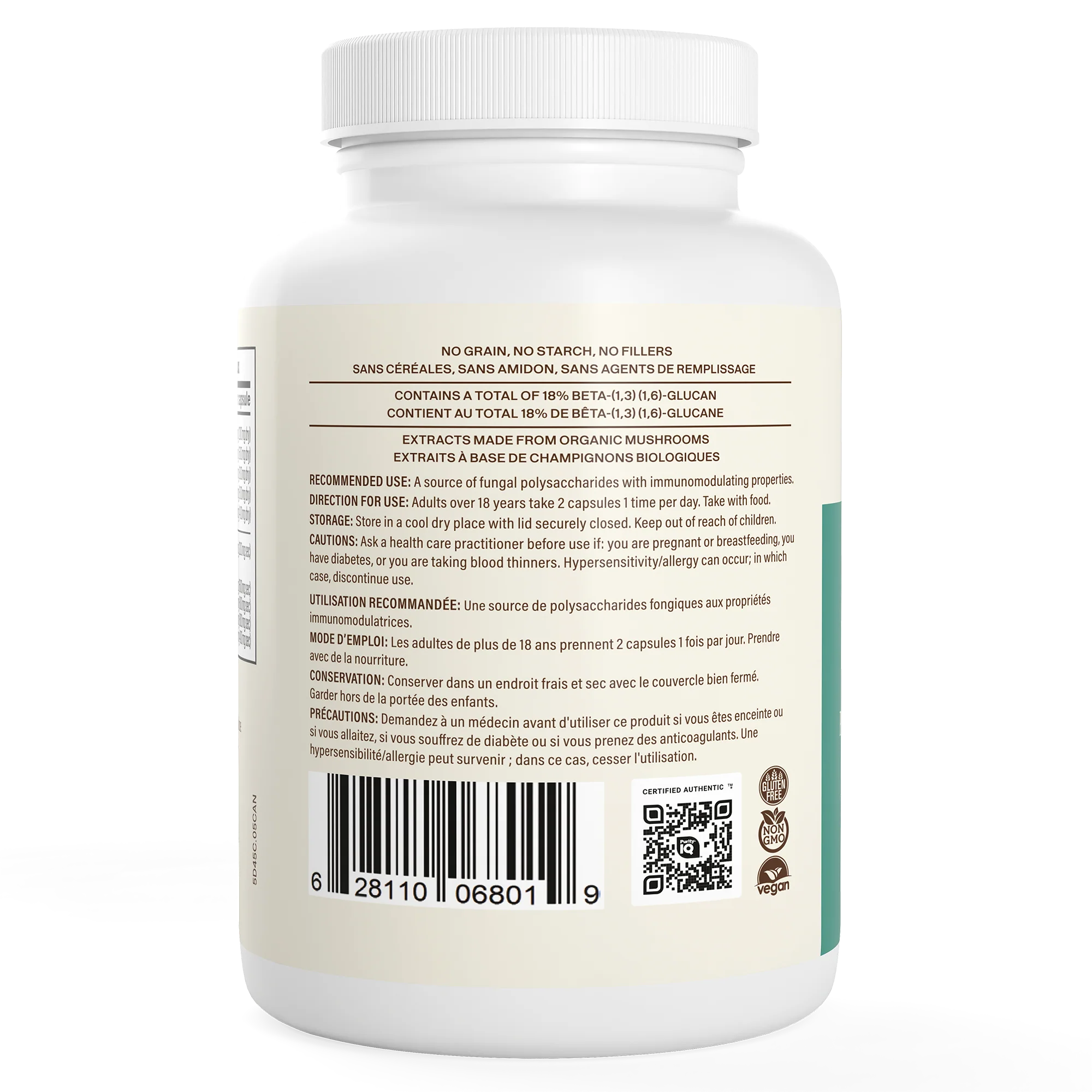 5 Defenders® Organic Mushroom Blend Capsules - Image 17